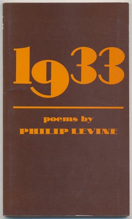 Item #307900 1933. Philip LEVINE