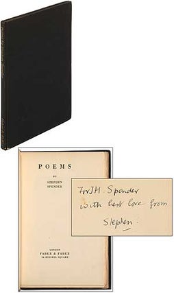 Item #308172 Poems. Stephen SPENDER