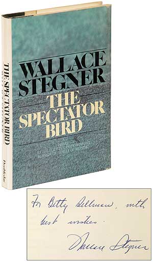 Item #308278 The Spectator Bird. Wallace STEGNER.