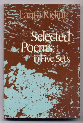 Item #308817 Selected Poems in Five Sets. Laura RIDING