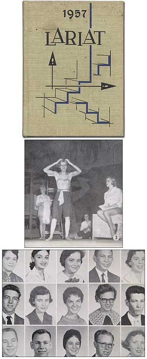 Item #309249 [High School Yearbook]: The Lariat 1957. Anita BRYANT.