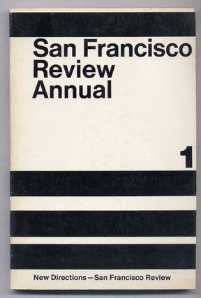 Item #309540 San Francisco Review Annual, 1, 1963. June Oppen DEGNAN, R. H. Miller, George Hitchcock