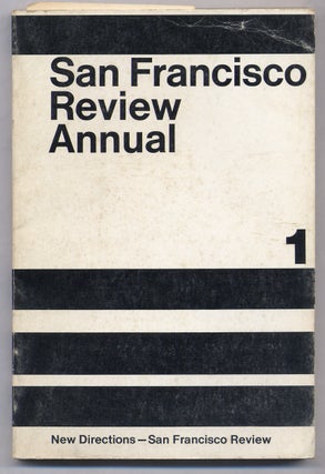 Item #309541 San Francisco Review Annual, 1, 1963. June Oppen DEGNAN, R. H. Miller, George Hitchcock