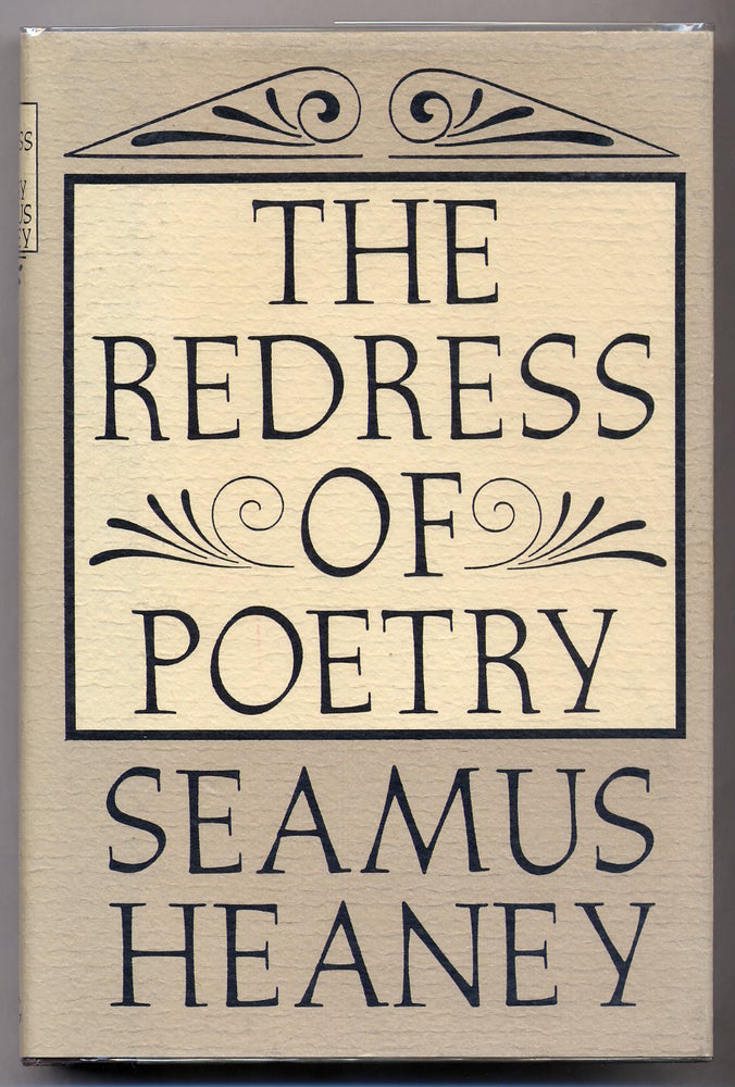 Item #309911 The Redress of Poetry. Seamus HEANEY.