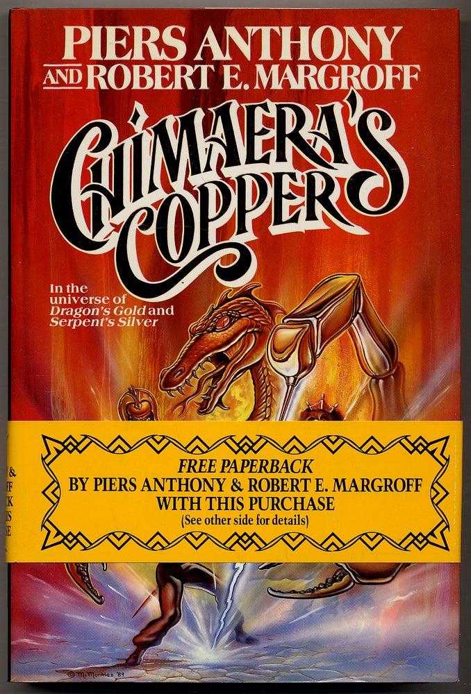 Item #309993 Chimaera's Copper. Piers ANTHONY, Robert E. Margroff.