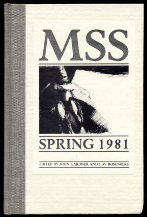Item #311251 MSS Spring – 1981. John GARDNER, L M. Rosenberg