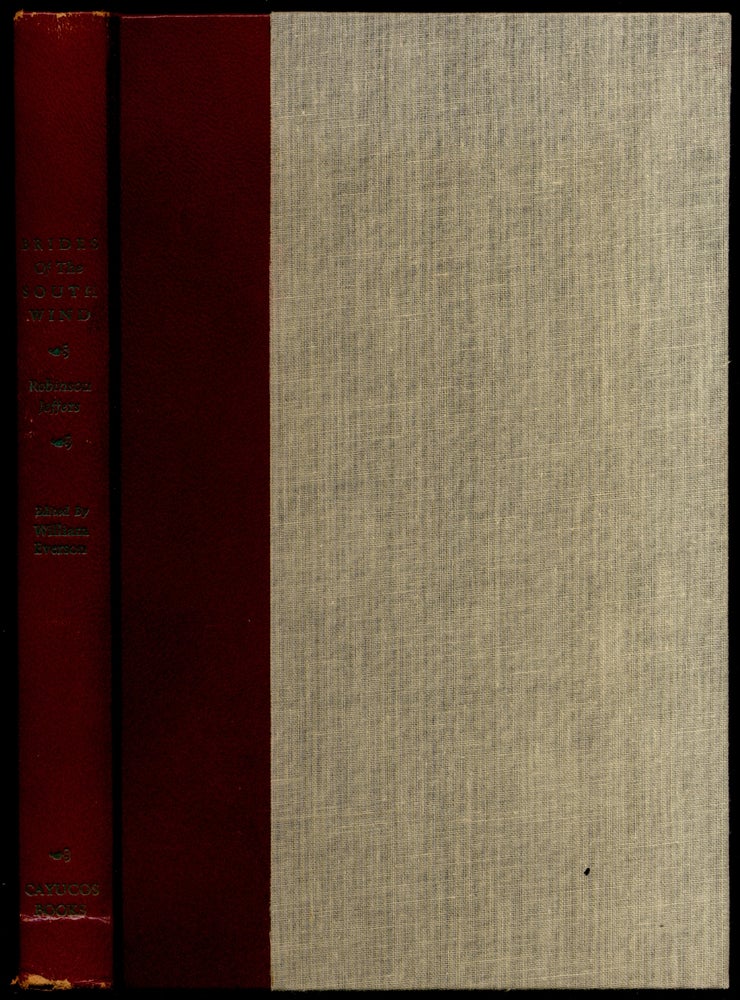 Item #311341 Brides of the South Wind: Poems 1917-1922. Robinson JEFFERS.