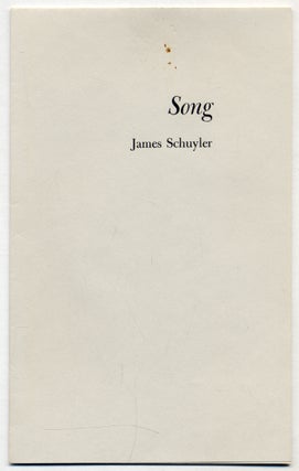 Item #311529 Song. James SCHUYLER