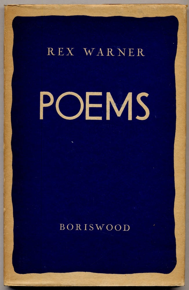 Item #311653 Poems. Rex WARNER.