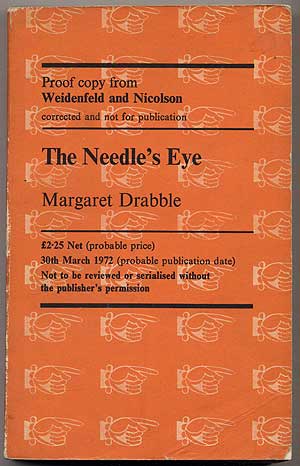 Item #311675 The Needle's Eye. Margaret DRABBLE.