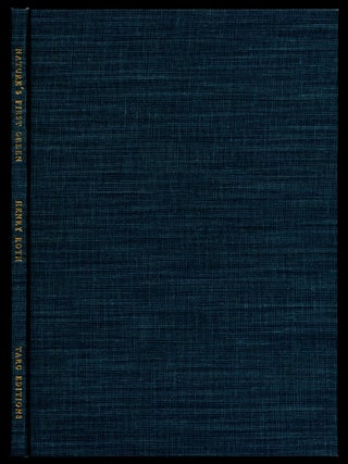 Nature's First Green. Henry ROTH.