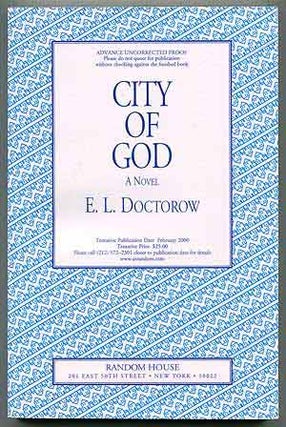 Item #312639 City of God. E. L. DOCTOROW