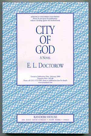 Item #312639 City of God. E. L. DOCTOROW.