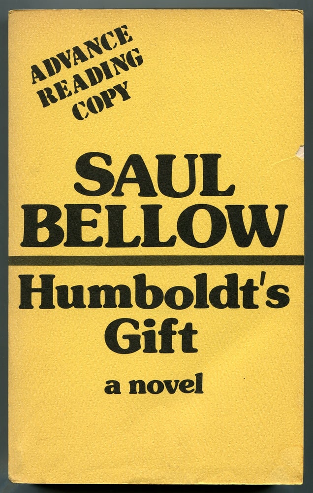 Item #313205 Humboldt's Gift. Saul BELLOW.
