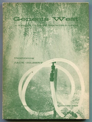 Item #313379 Genesis West – Vol. 1 No. 1, Fall 1962. F. W. BATESON, Beth Van Hoesen, Ruth...