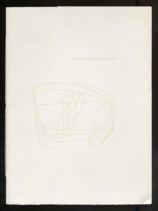 Lessons & Complaints. James PURDY.