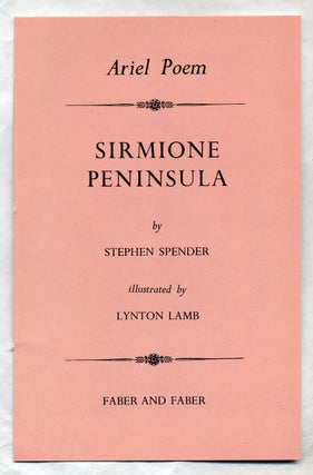 Item #313969 Sirmione Peninsula. Stephen SPENDER