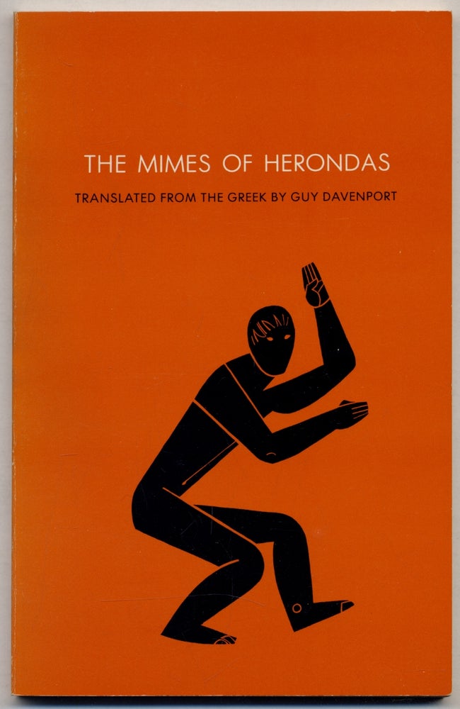 Item #314142 The Mimes of Herondas. Guy DAVENPORT.