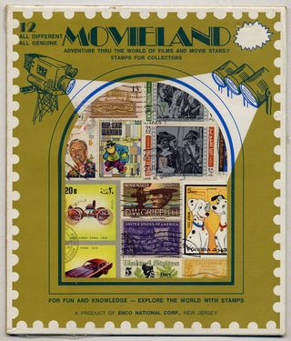 Item #314532 Movieland: 12 Different All Genuine Stamps