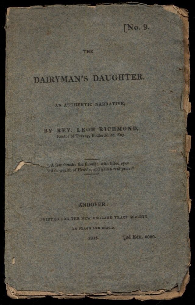 Item #314617 The Diaryman's Daughter. An Authentic Narrative. Legh RICHMOND.