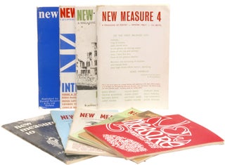 Item #315130 New Measure A Quarterly Magazine of Poetry Volumes 1-10