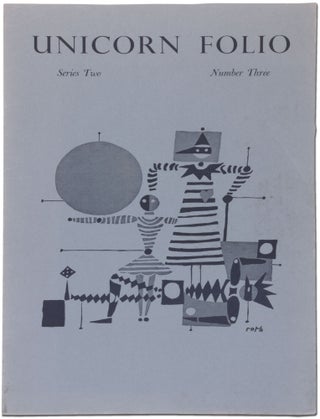 Item #315993 Unicorn Folio: Series Two, Number Three. Philip LEVINE, Jorge Luis Borges, James Tate