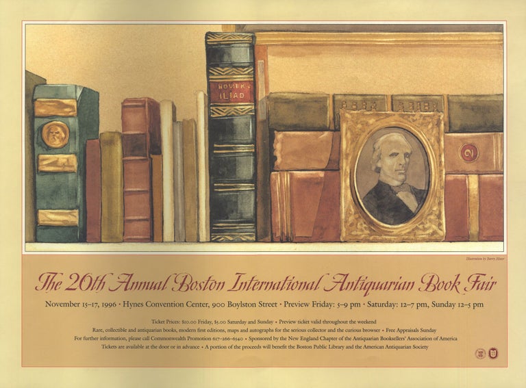 Item #316080 Poster for The 20th Annual Boston International Antiquarian Book Fair