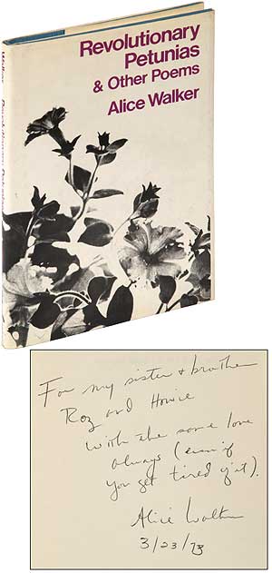 Item #317177 Revolutionary Petunias & Other Poems. Alice WALKER.