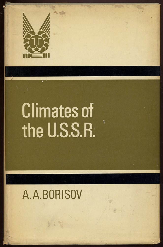 Item #317311 Climates of the U.S.S.R. A. A. BORISOV.
