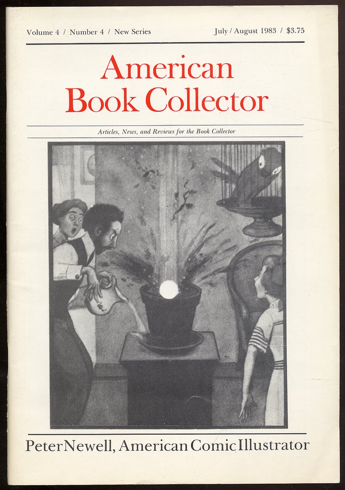 Item #317804 American Book Collector: New Series, Volume 4, Number 4, July/August 1983. Anthony FAIR, consulting.