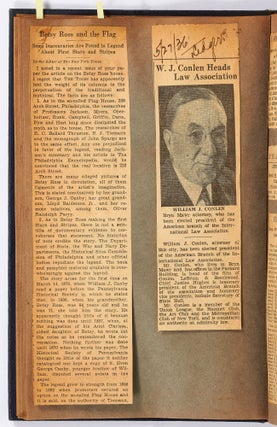 Scrapbook and Photo Album of Philadelphia Attorney and Artist William J. Conlen