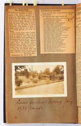 Scrapbook and Photo Album of Philadelphia Attorney and Artist William J. Conlen
