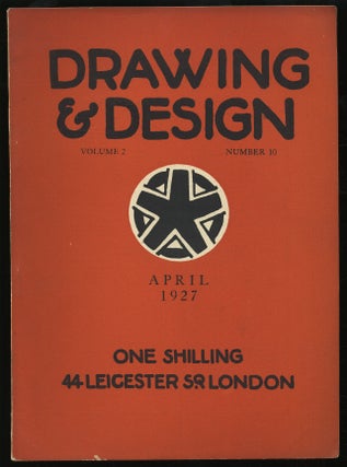 Item #318087 Drawing & Design: Volume 2, Number 10, April 1927