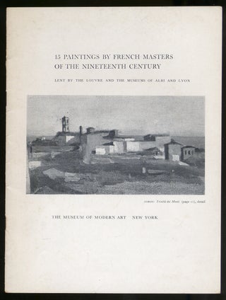 Item #318152 Museum of Modern Art Bulletin Volume XXII, No. 3 Spring, 1955: 15 Paintings By...