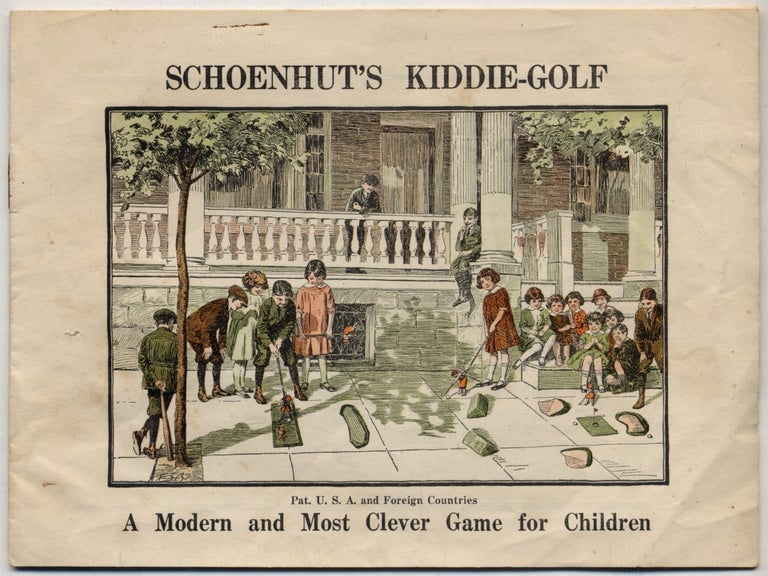 Item #318234 Schoenhut's Kiddie Golf: A Modern and Most Clever Game for Children