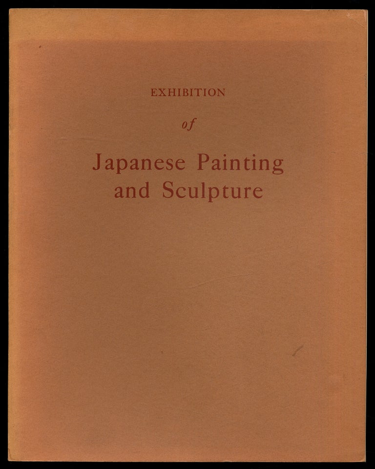Item #318248 (Exhibition catalog): Exhibition of Japanese Painting and Sculpture Sponsored by the Government of Japan