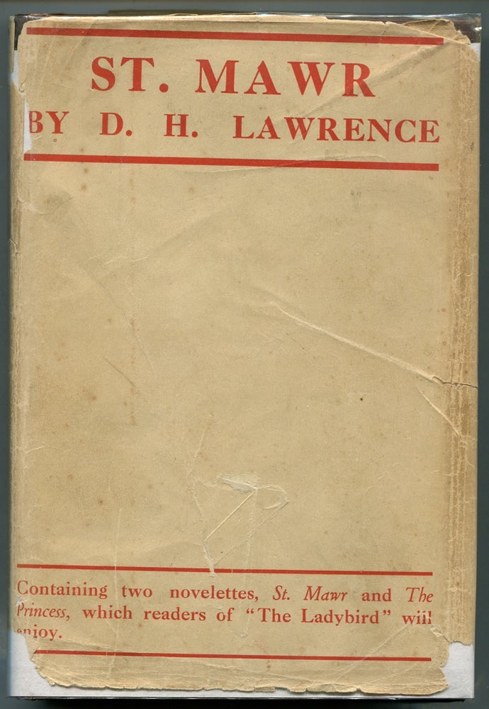 Item #318685 St. Mawr: Together with The Princess. D. H. LAWRENCE.