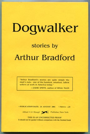 Item #318699 Dogwalker. Arthur BRADFORD