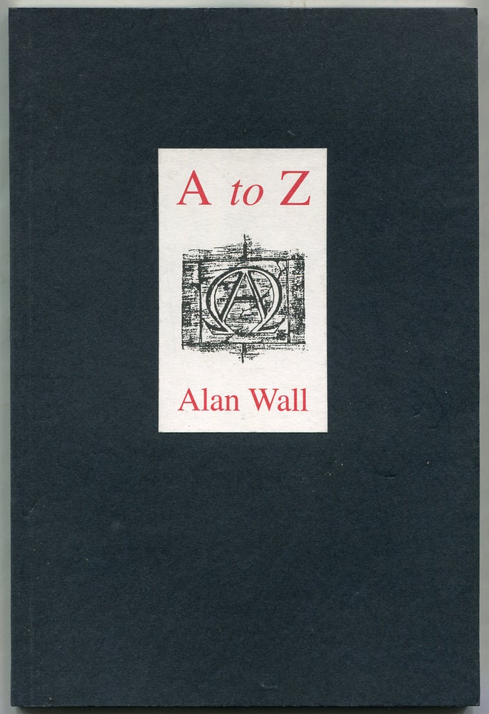 Item #318702 A to Z. Alan WALL.