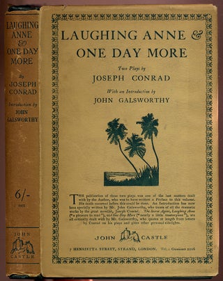 Item #318752 Laughing Anne and One Day More: Two Plays. Joseph CONRAD