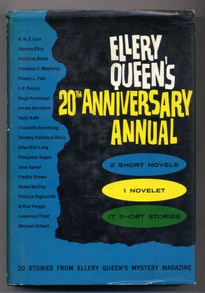 Item #319300 Ellery Queen's 20th Anniversary Annual. Ellery QUEEN