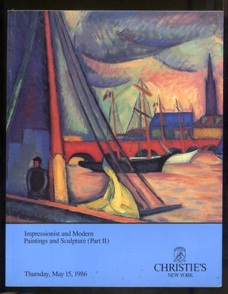 Item #319329 Impressionist and Modern Painting and Sculpture (Part II