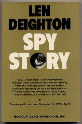 Item #319396 Spy Story. Len DEIGHTON