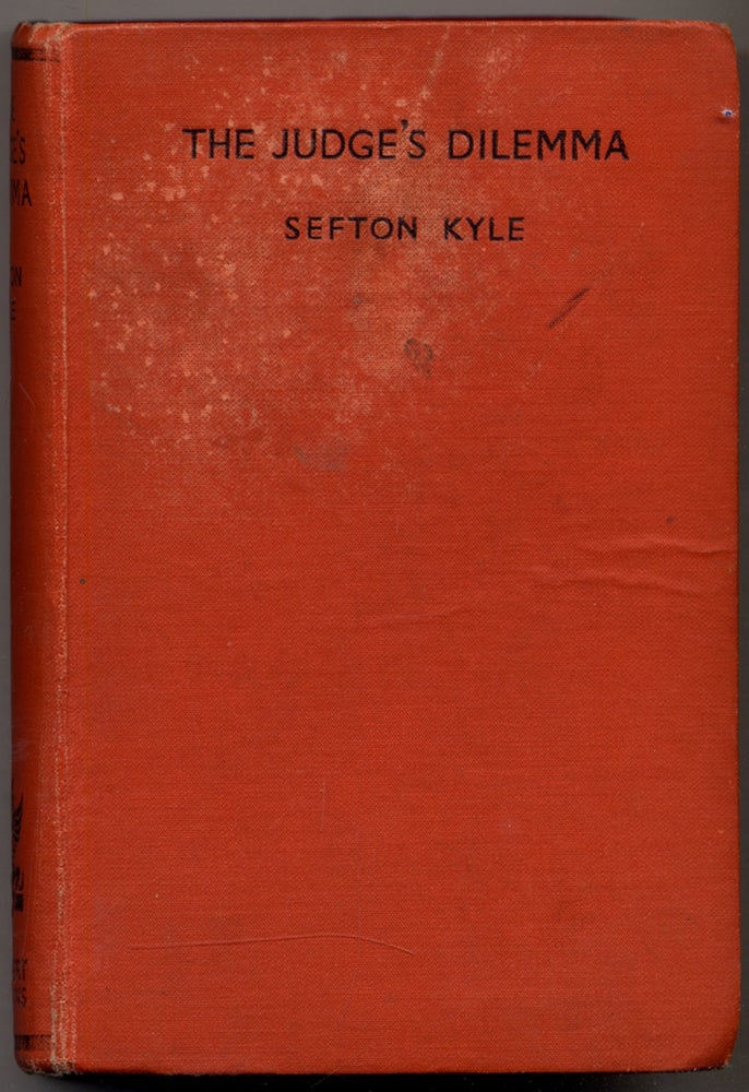Item #320715 The Judge's Dilemma. Roy as Sefton Kyle VICKERS.