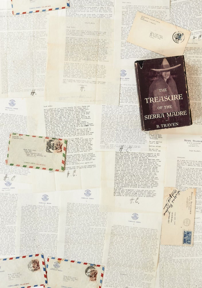 Item #320723 A Collection of 21 B. Traven Letters to Ruth Ford, with Related Material Including Three Books. B. TRAVEN.