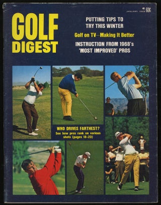 Item #320845 Golf Digest Volume 20 Number 1 January 1969