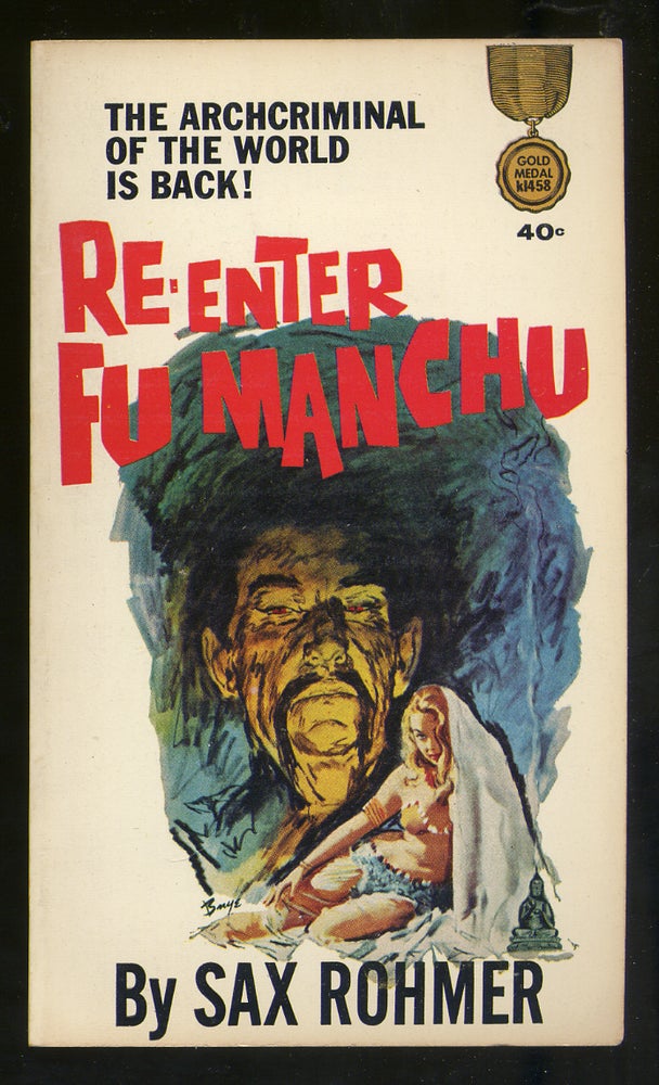 Item #321090 Re-Enter Fu Manchu. Sax ROHMER.