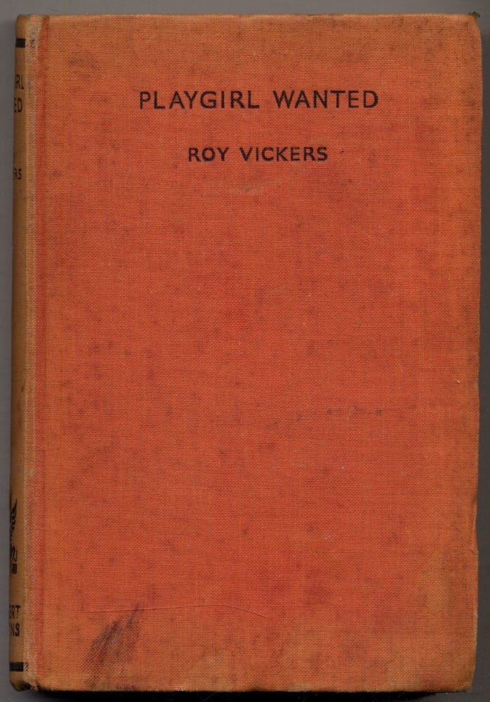Item #321156 Playgirl Wanted. Roy VICKERS.