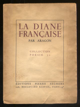 Item #322378 La Diane Francaise Par Aragon Collection Poesie 50