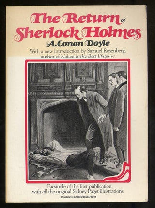 Item #322598 The Return of Sherlock Holmes. Arthur Conan DOYLE